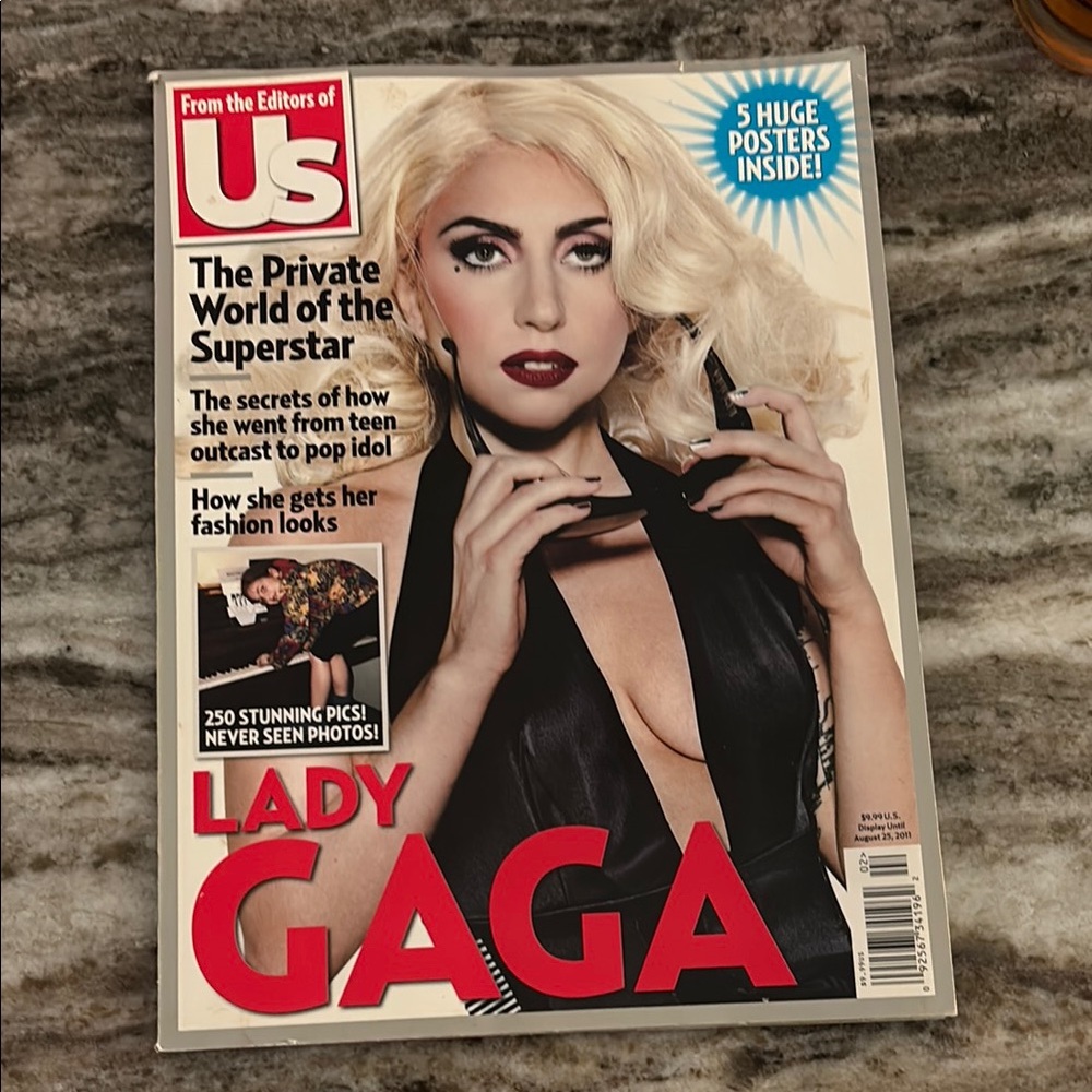 Us Magazine Featuring Lady Gaga 2011 edition